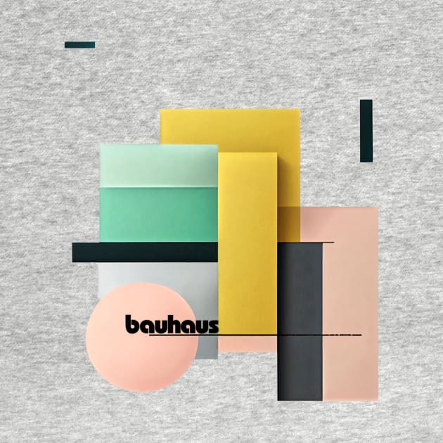 Bauhaus Painted in Pastels by KOTOdesign